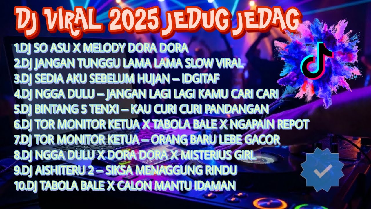 DJ viral 2025 jedug untuk nongkrong