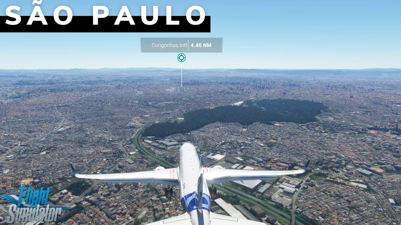 #FS2020 - Aeroporto de S&atilde;o Paulo/Congonhas (CGH) (Brasil) : landing inspired by Araz.