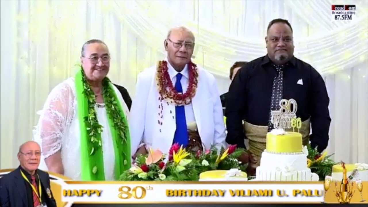 ✨Happy 80th Birthday Thanksgiving Celebration Honouring Beloved Viliami Palu