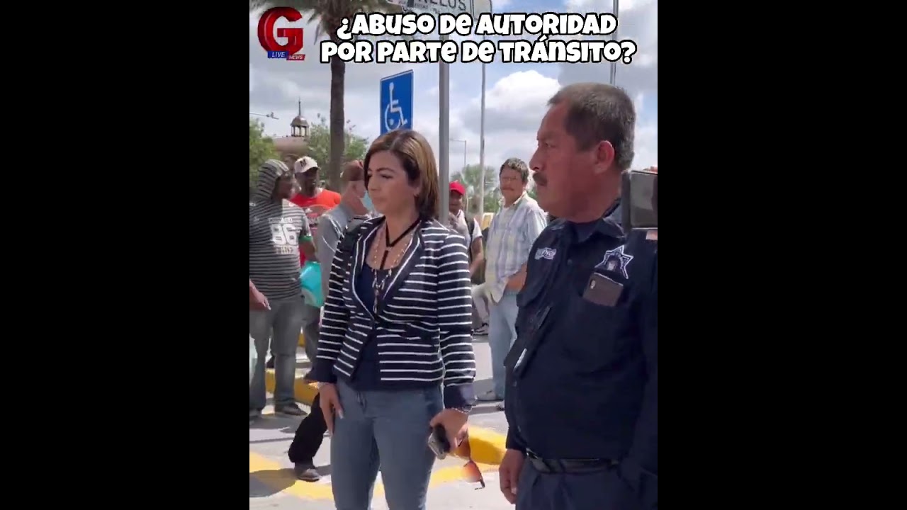 ESCÁNDALO en el centro de #Reynosa!! ¿Abuso de autoridad por parte de tránsito?