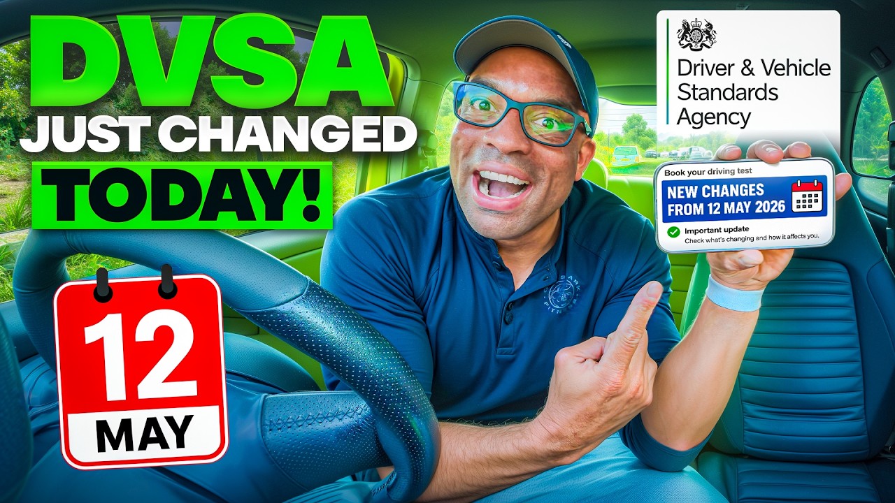 DVSA только что изменила порядок записи на экзамен по вождению СЕГОДНЯ!