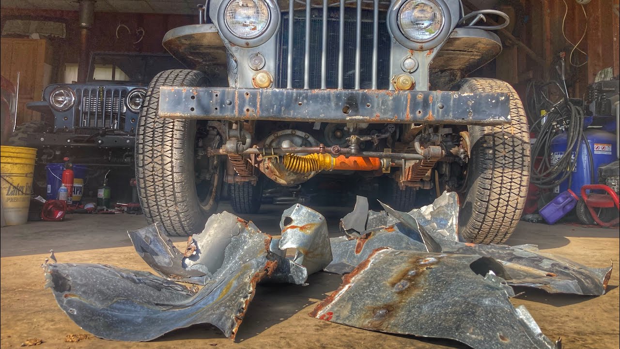 NAVY Willys Cj3a jeep. “What’s underneath”