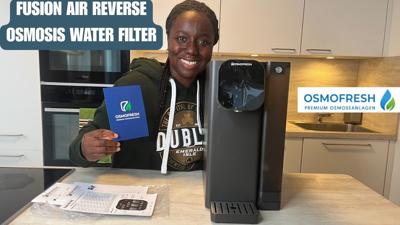 Новейший фильтр для воды обратного осмоса | Обзор и распаковка Osmo Fresh Fusion Air