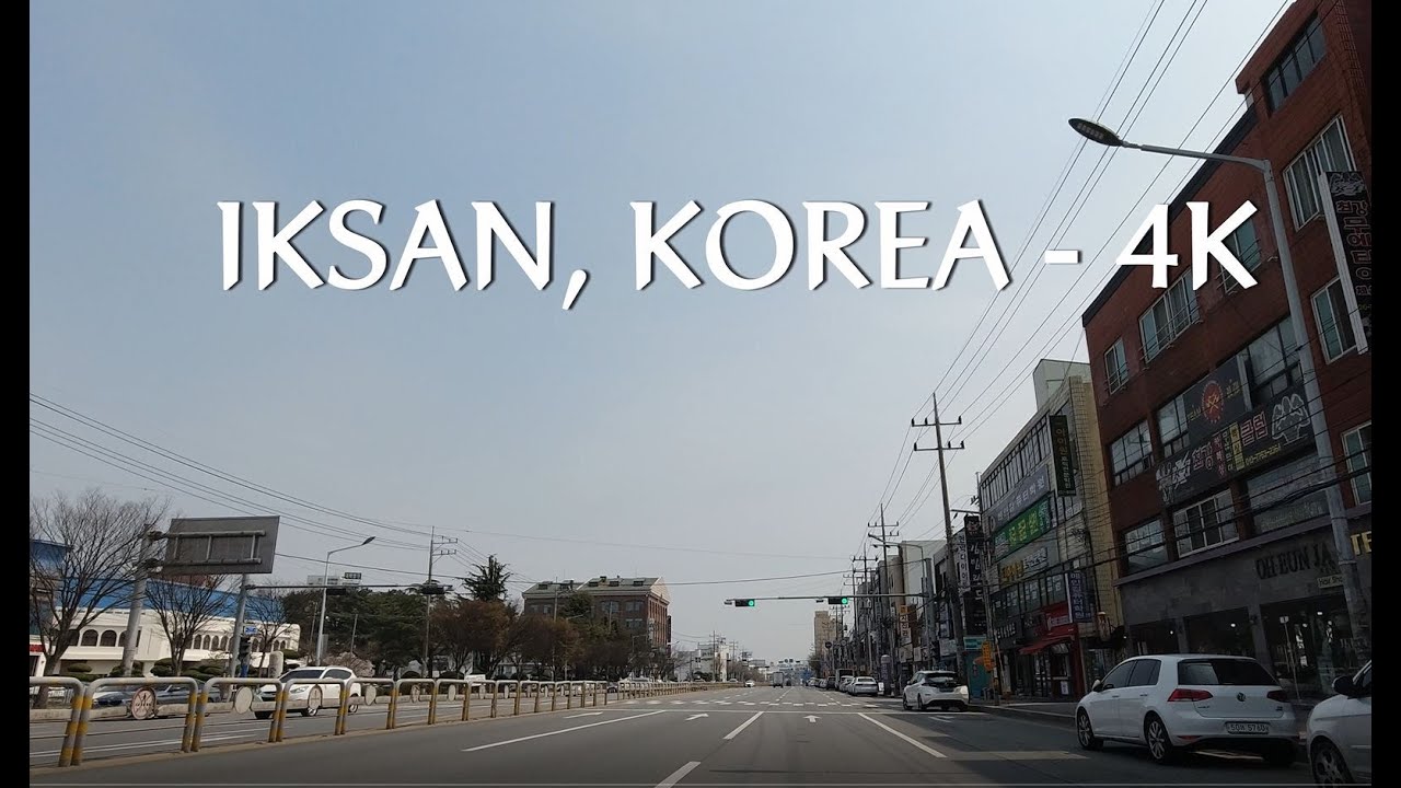 IKSAN , KOREA - 4K . 전북 익산