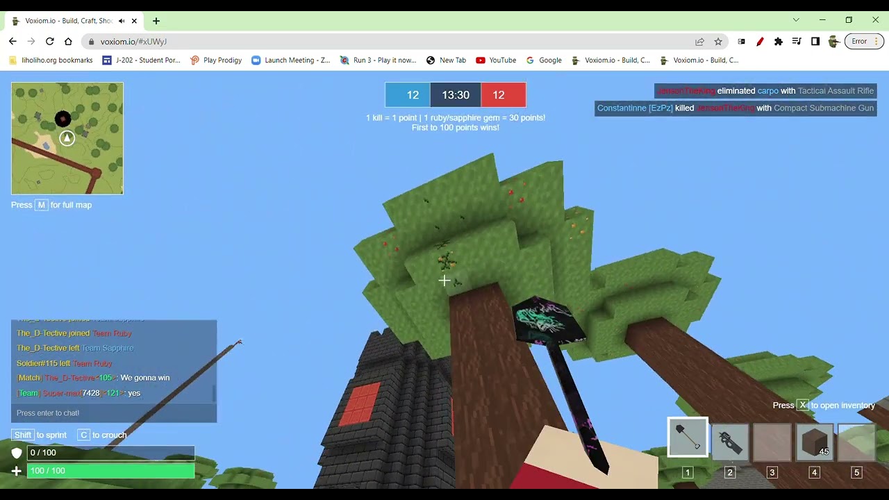 Voxiom.io Capture the gems part11