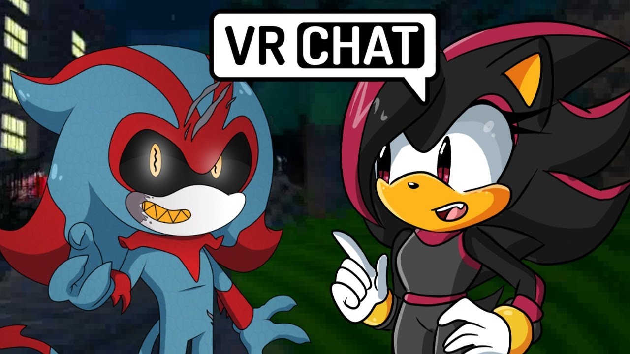 Shadina Spends Time with Eclipse Over Drinks - VRChat