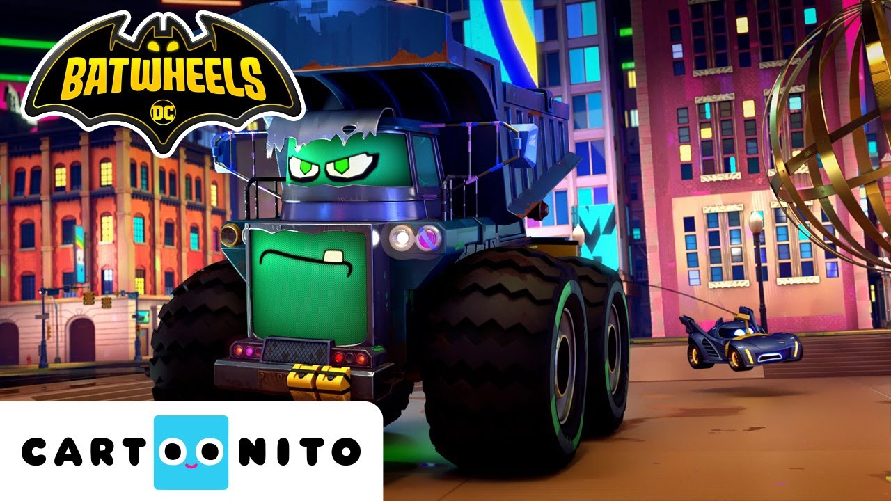 Monster Truck Amok | Batwheels | @cartoonito