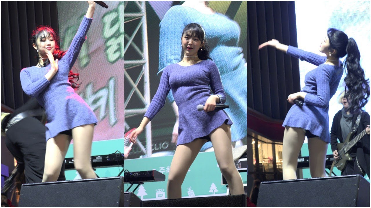181223 락킷걸(Rockit Girl 소연) Ariana Grande_Problem @크리스마스거리축제 (신촌연세로) 직캠 FANCAM