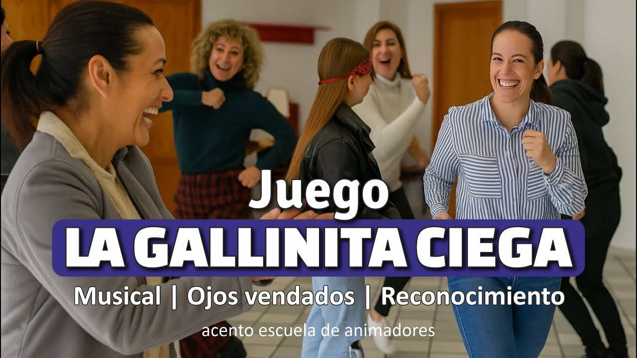 Juego 𝐆𝐀𝐋𝐋𝐈𝐍𝐈𝐓𝐀 𝐂𝐈𝐄𝐆𝐀 musical. Adaptación | Popular | Sensorial | Dinámica de Grupo | Campamento
