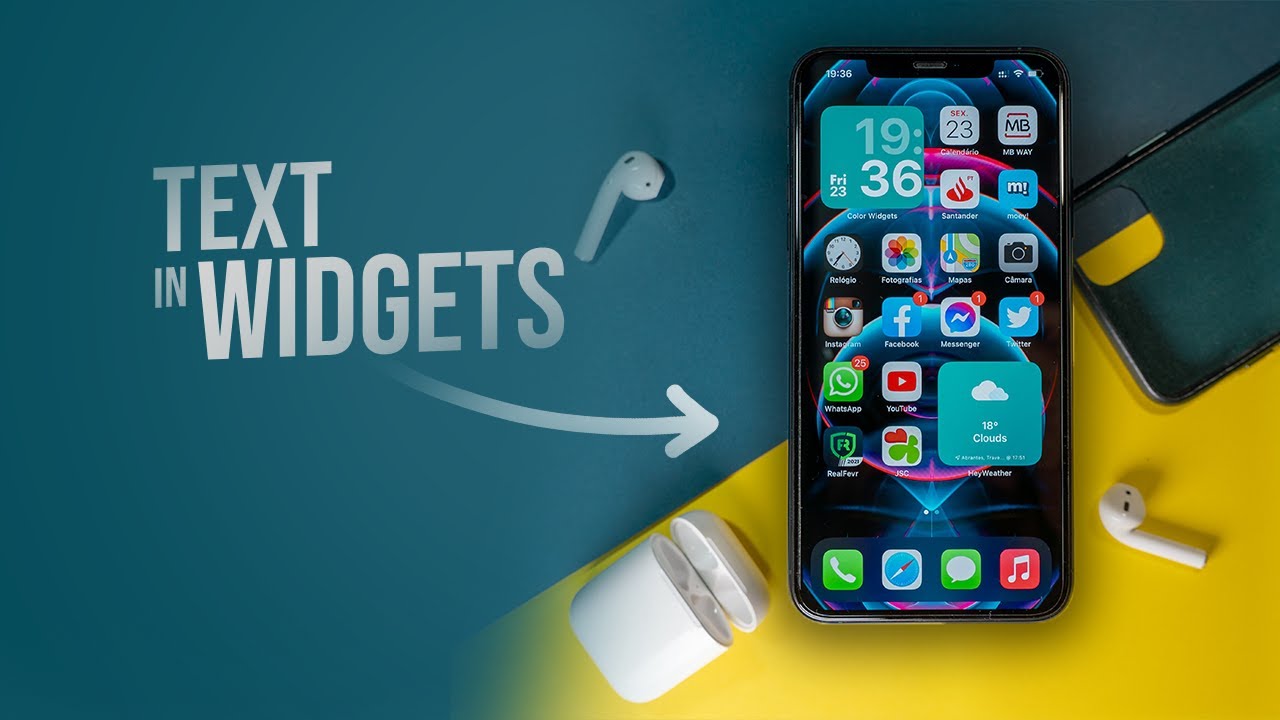 How to Add Text to a Widget on iPhone (tutorial)