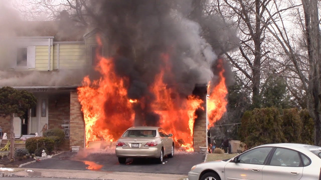 Clifton Fire Department 2nd Alarm Fully Involved Attached Garage Fire Coppola Ct 2-10-18