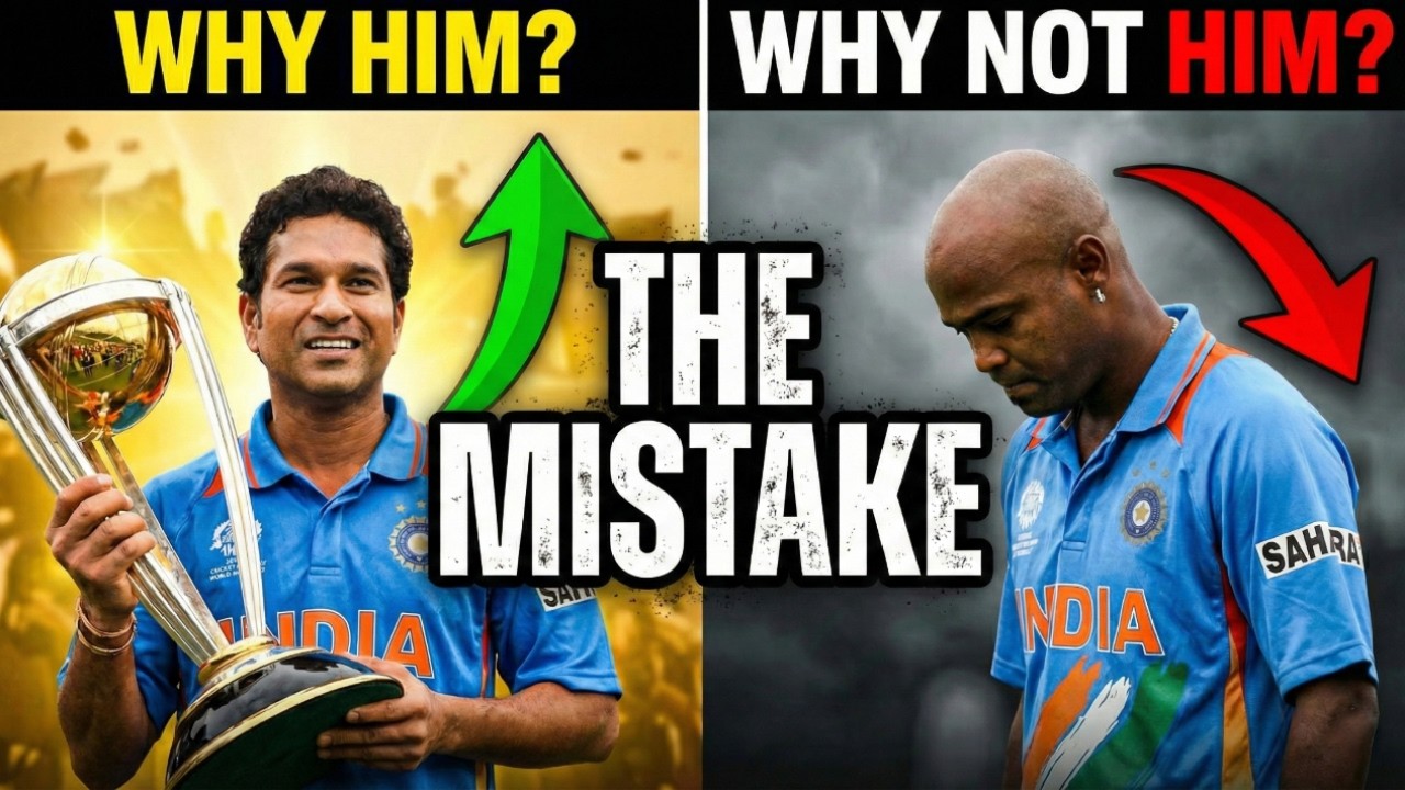 The Lost Genius: Why Vinod Kambli Failed & Sachin Tendulkar Ruled? 🇮🇳💔