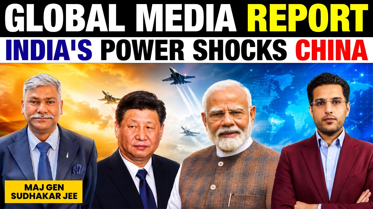 Chinese Media Agenda Exposed, India's World Power Rank | Maj Gen Sudhakar Jee