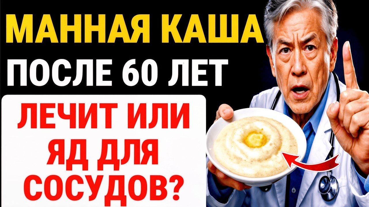 Манка после 50 лет: ДАРИТ ЗДОРОВЬЕ или Яд? ЭТО ЗНАЮТ НЕ ВСЕ