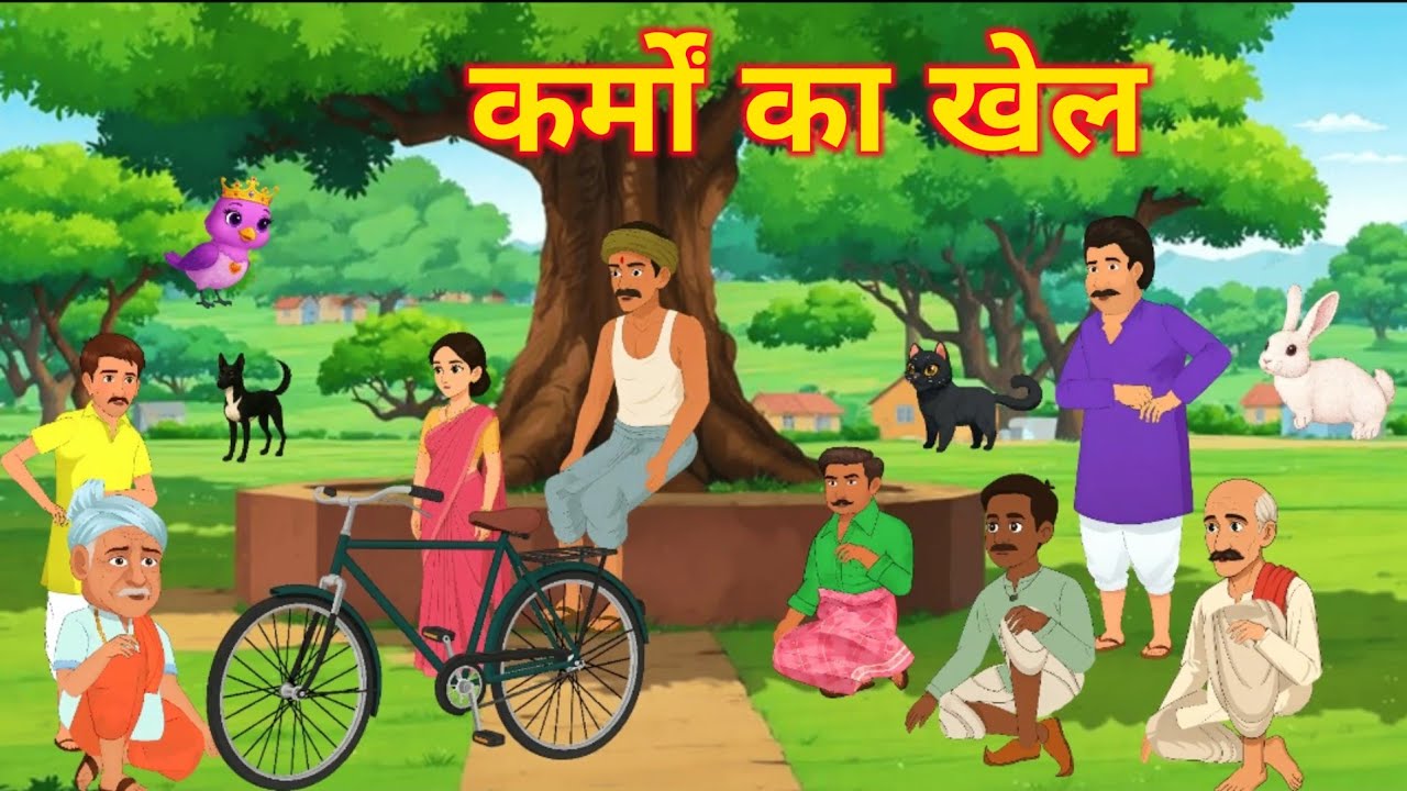 कर्मों का खेल || Kahani || Hindi || Cartoon || Hindi Kahaniya || #amitkahaniyatv 