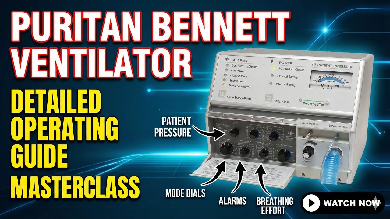 HOW TO OPERATE LP10 VENTILATOR  | IN HINDI 🔥
