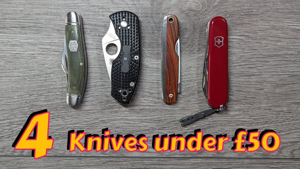 Four knife options under £50