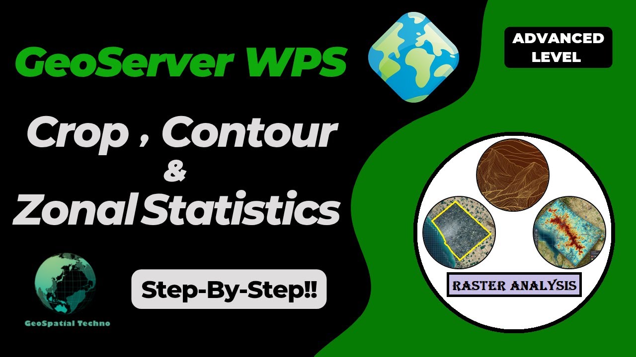 WPS Raster Analysis: CropCoverage, Contour, and ZonalStatistics Analysis in GeoServer!