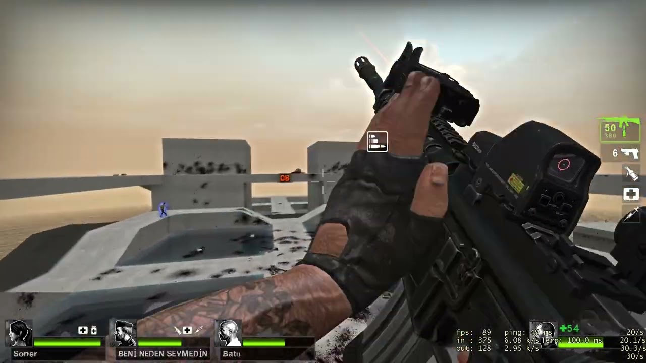 TANK S10ER'İ ALLAH'INA KAVUŞTURDU :D - EKİPLE L4D2