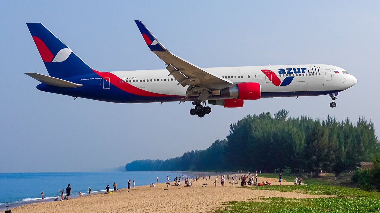 🇹🇭 2 HOURs Watching Airplanes, Aircraft Identification, PHUKET International Airport Plane Spotting