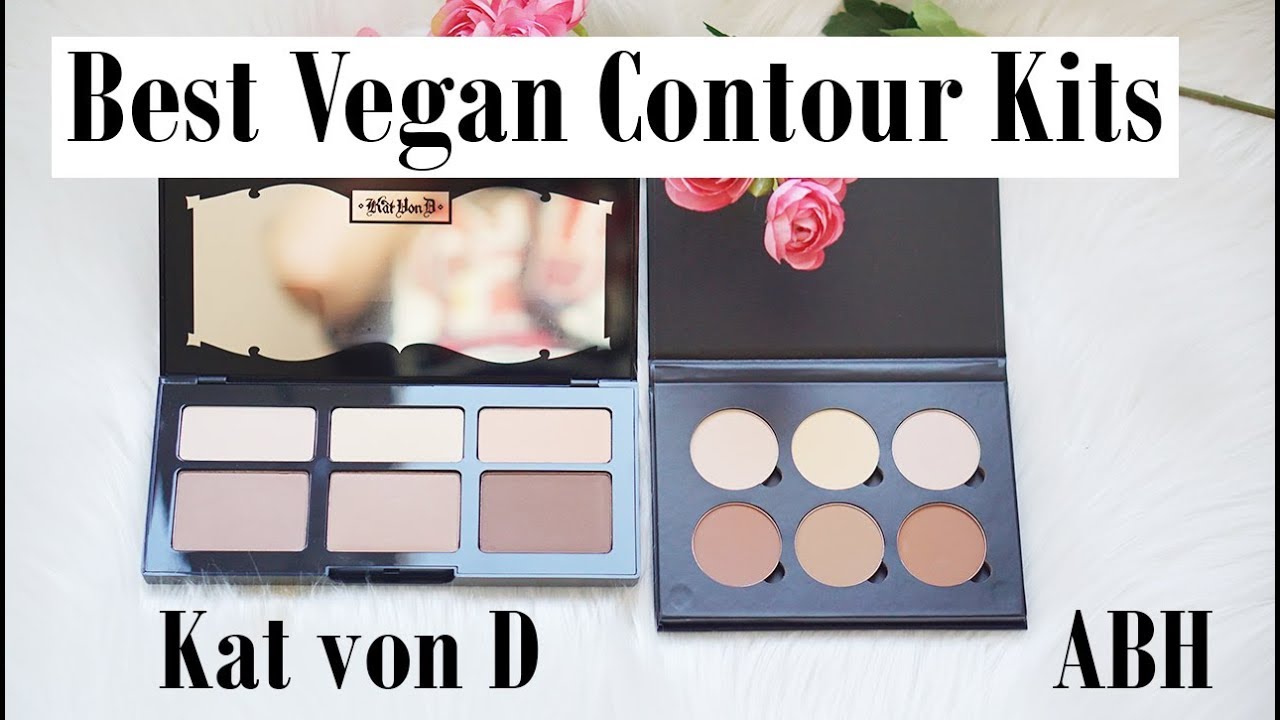 Best Vegan Contour Palette Comparison (ABH vs Kat Von D) Cruelty-free Makeup | Britta