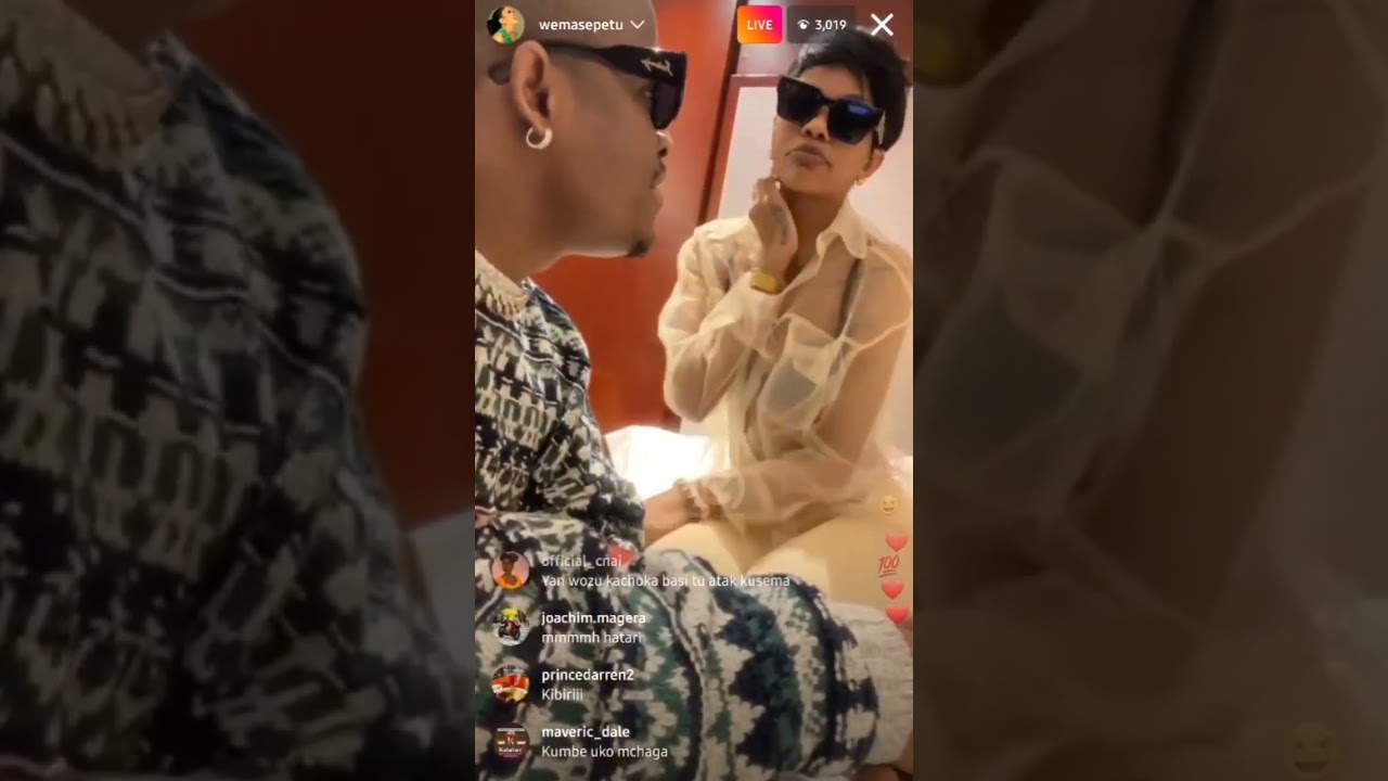 WEMA SEPETU NA WHOZU WAHAMIA HOTELINI, WATAZAME WAKICHEZA KTANDANI!