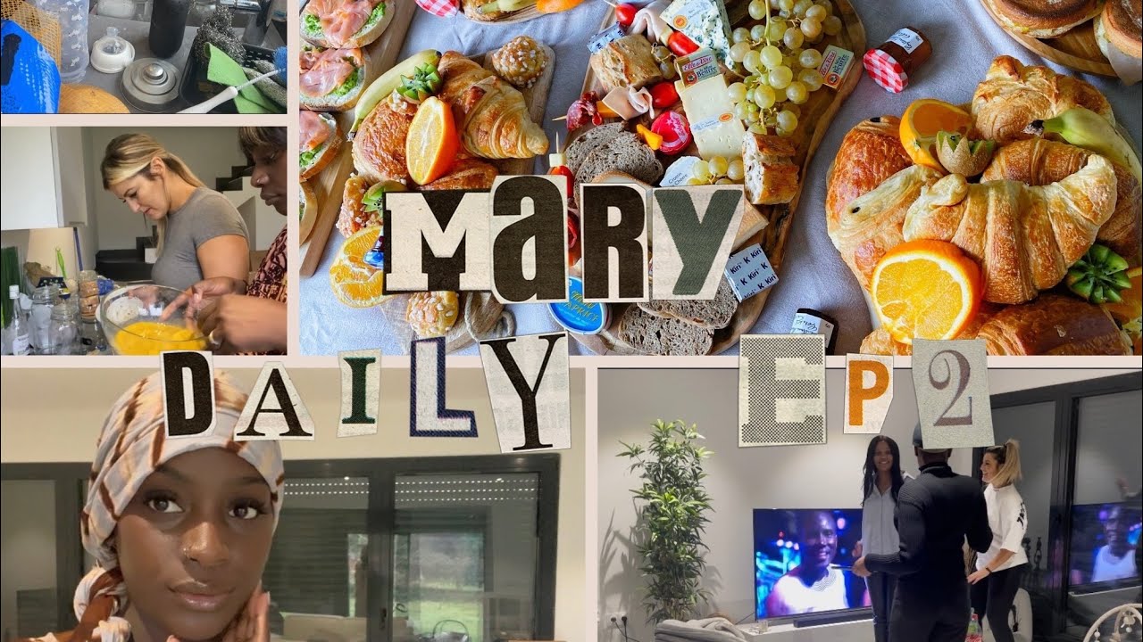 MARY DAILY - Ep.2 : Haul, soirée entre copines & brunch.