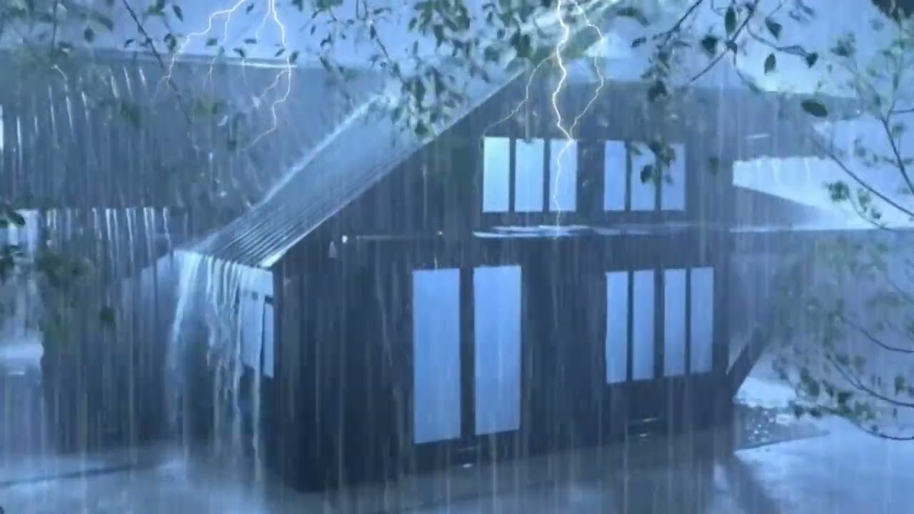 Quiet Field Rain for Deep Sleep 🌧️ Soft Night Rain Sounds (1 Hour)