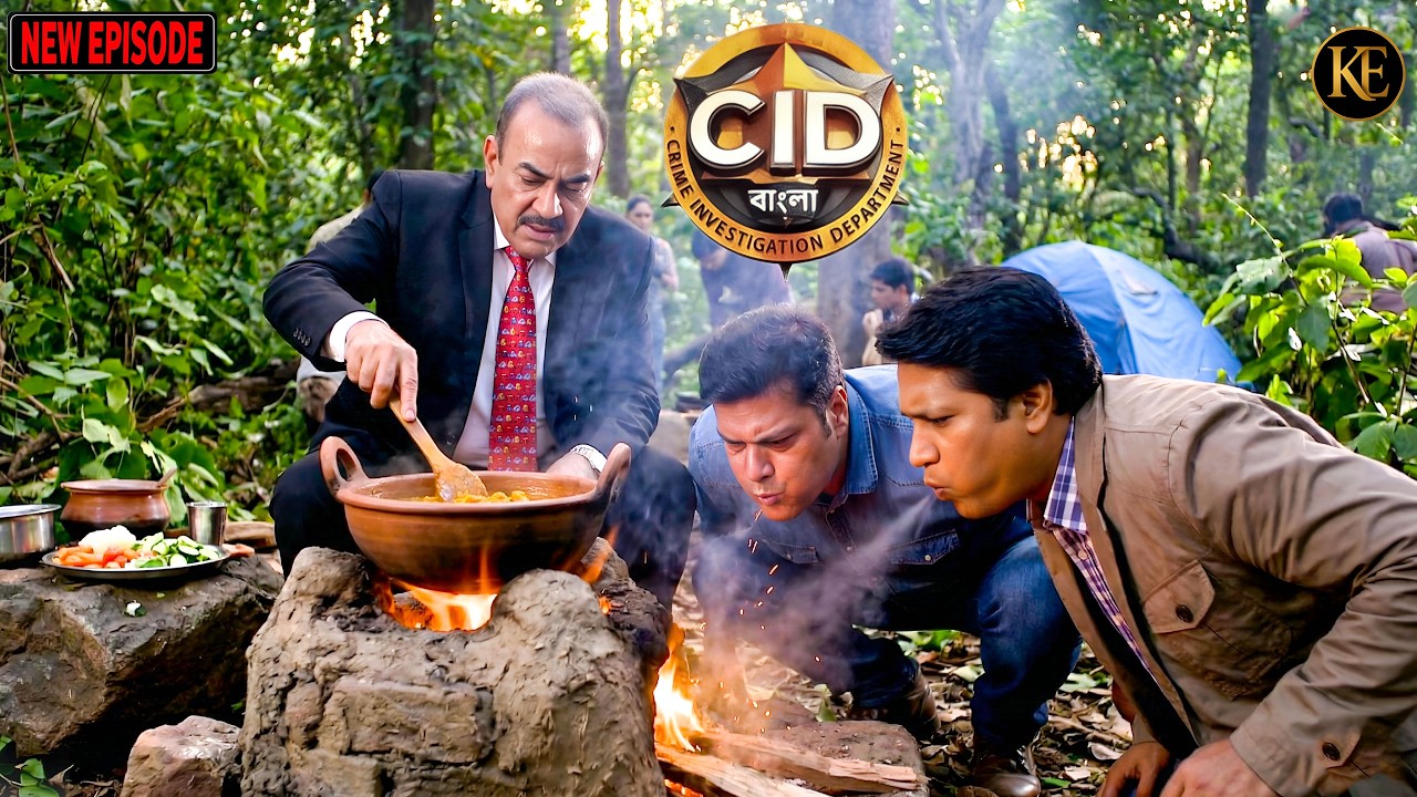 CID টিম জঙ্গলের মধ্যে খাবার রান্না করেছে ।|CID Bangla|নতুন পর্ব