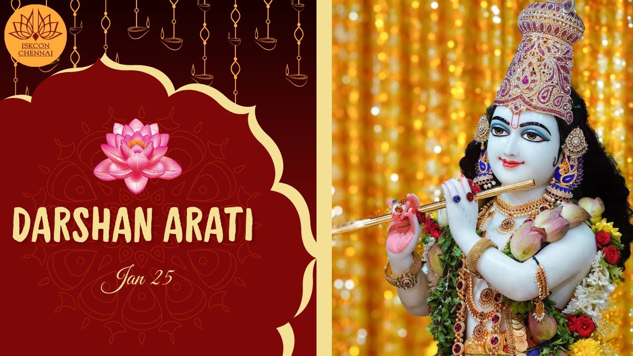 Mangal Arati  | ISKCON Chennai | 25th Jan 2026
