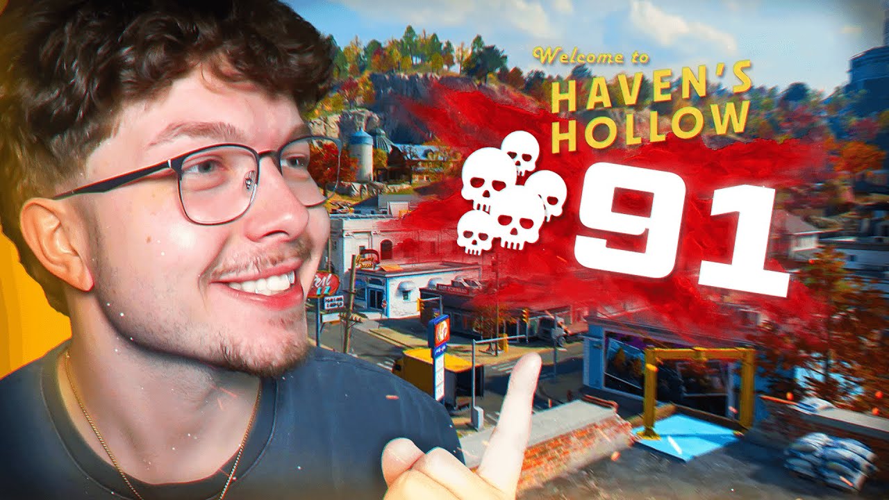 91 KILLS SOLO vs QUADS on the NEW WARZONE RESURGENCE (Haven's Hallow)