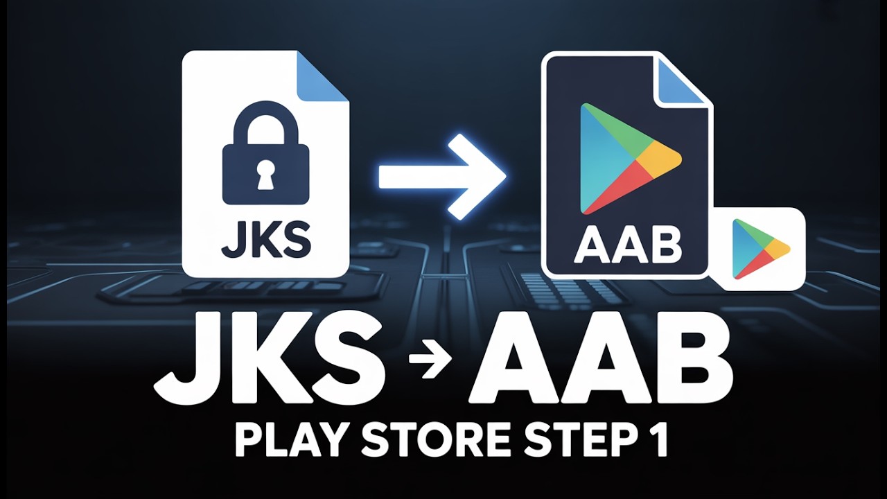 How to Create a JKS File? + Generate AAB | Play Store Publish Step 1 (2026)