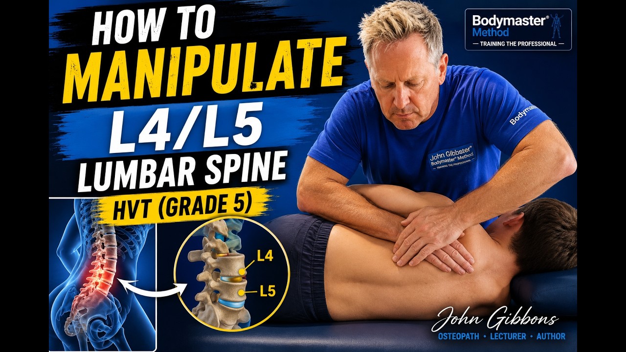 Spinal Manipulation (HVT or grade 5) of the Lumbar Spine (L4/5)