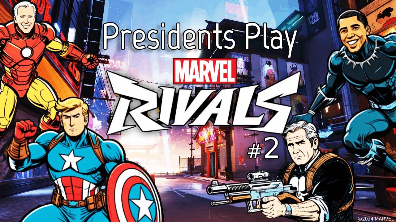 US Presidents play Marvel Rivals 2