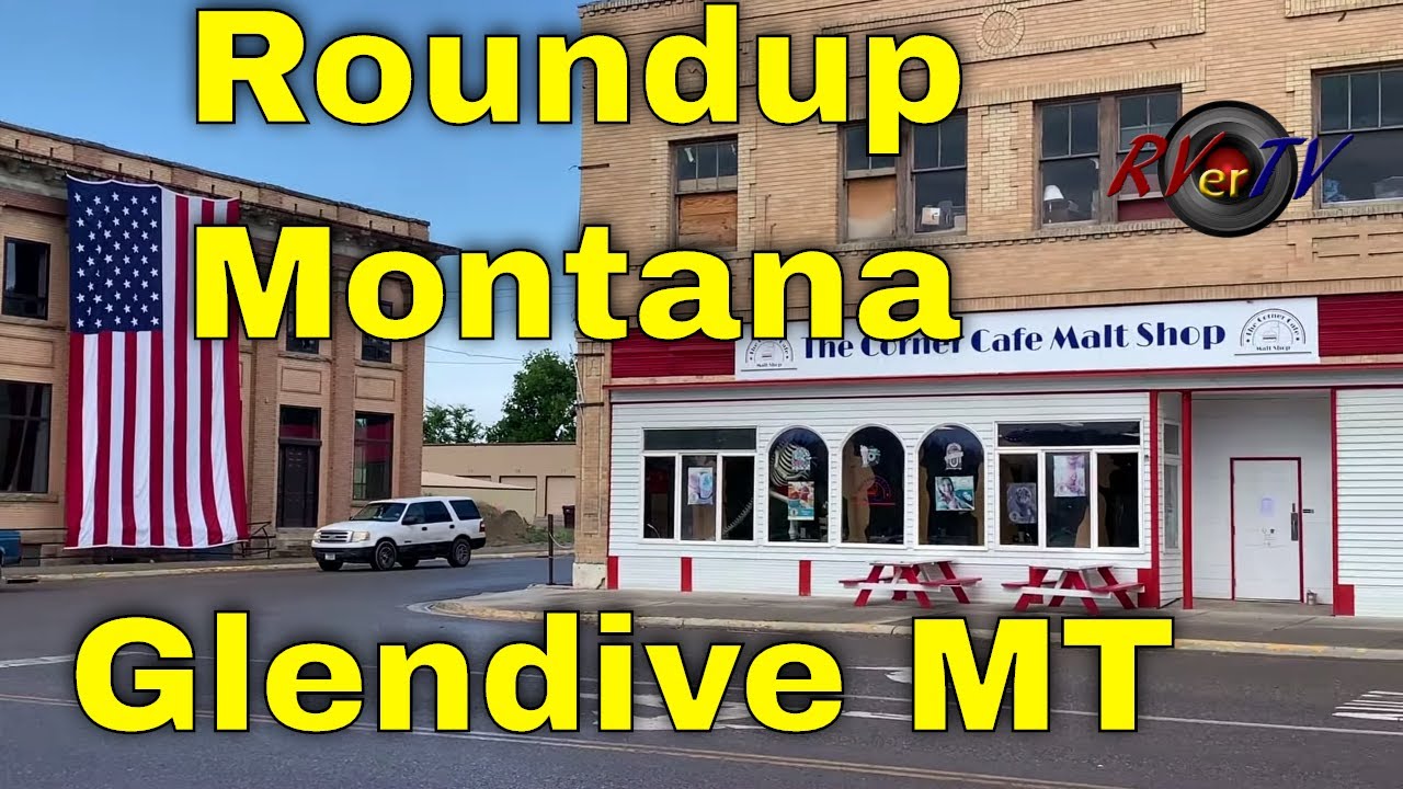 Round Up-Глендайв-Монтана Шоссе США 12