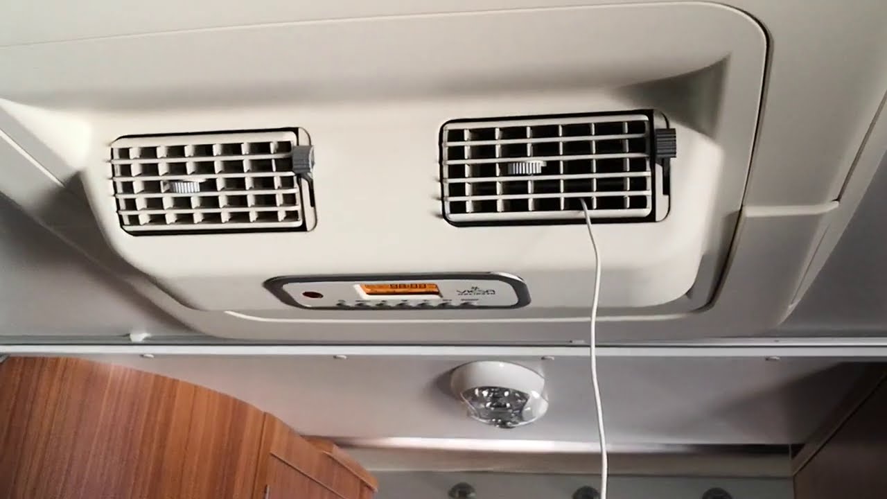 Viesa prova sul campo del raffrescatore evaporativo per camper