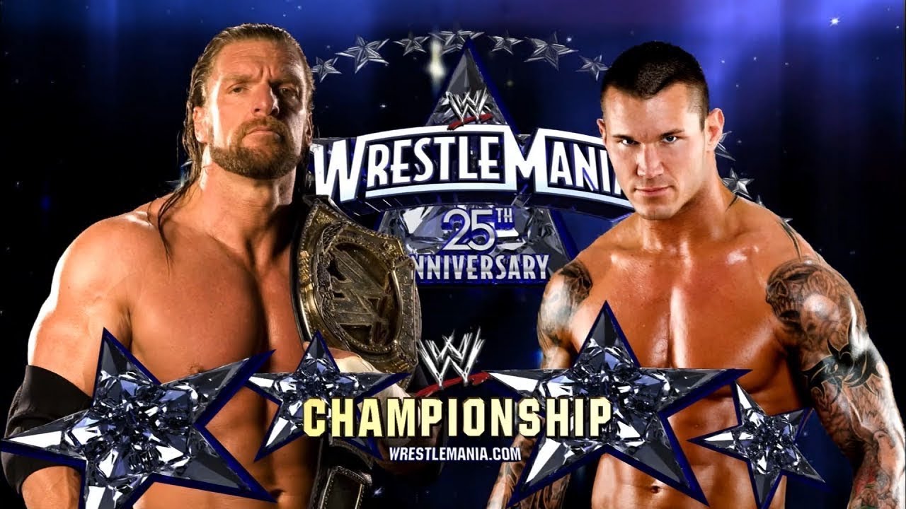 Triple H VS Randy Orton WWE Championship Match Wrestlemania 25 WWE 2K24