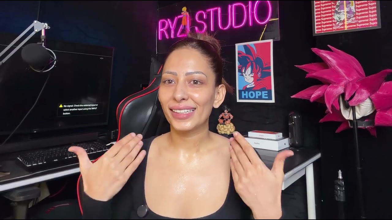 How to do a Sleek Bun & Basic Skin Care Routine.
