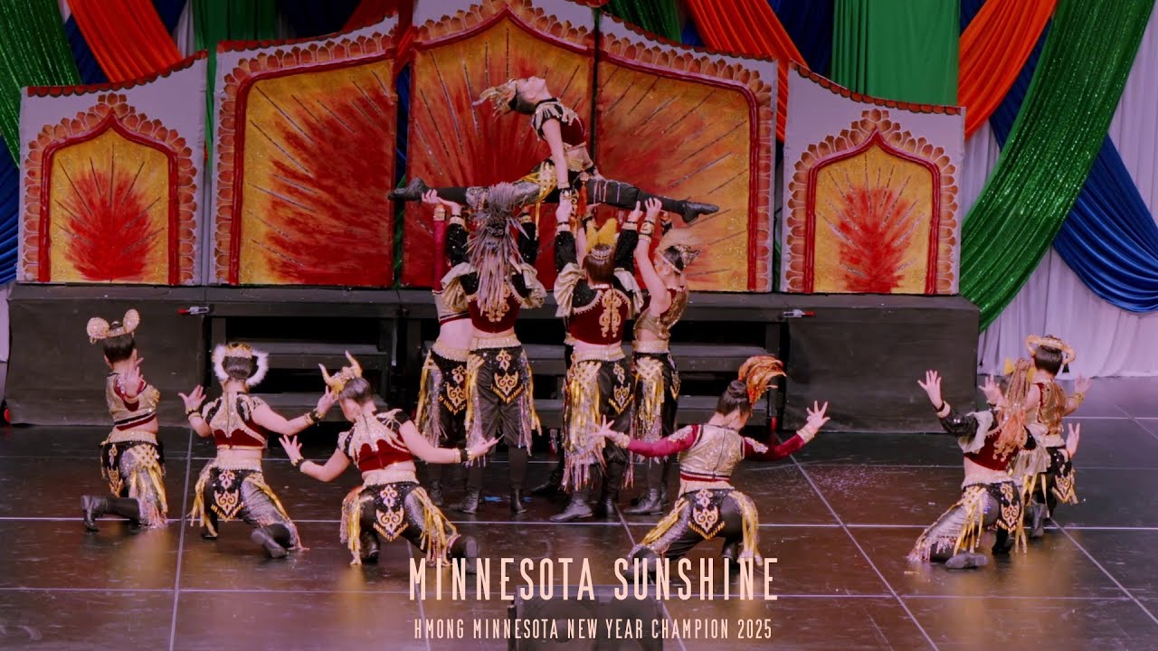 Minnesota Sunshine 1st Place Champion group C, Hmong Minnesota New Year 2025
