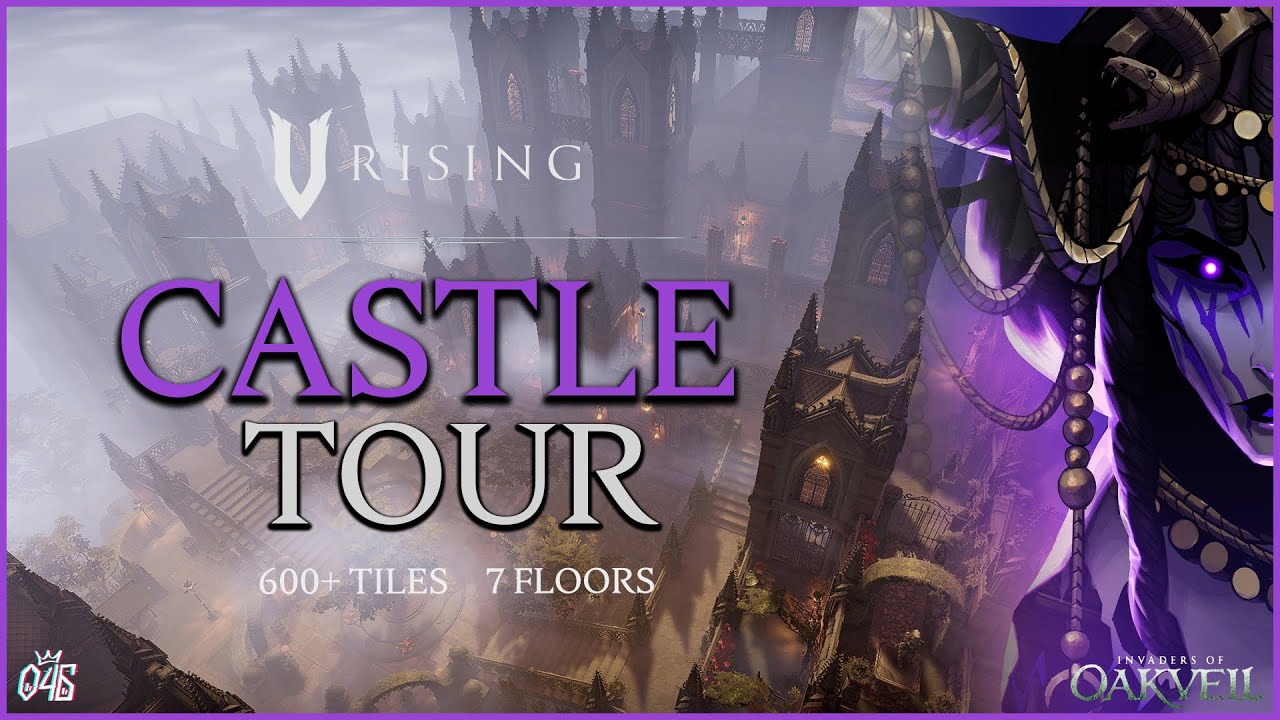 V Rising Castle Tour - Invaders of Oakveil | Fully Decorated