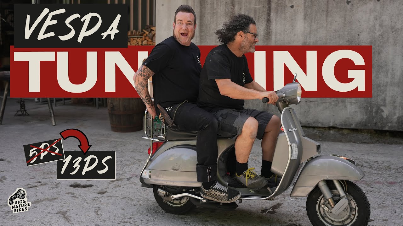 Vespa Tuning von 5 auf 13PS | PX 125 Lusso auf dem Prüfstand (Teil 2)