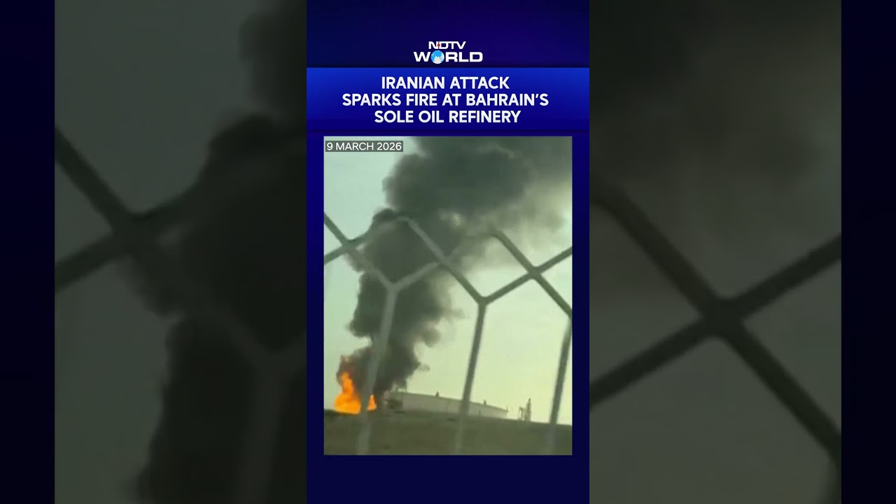 Bahrain Oil Refinery Attack | Iran Unleashes Fury With Missile Tearing Into Key Bahrain Oil Refinery