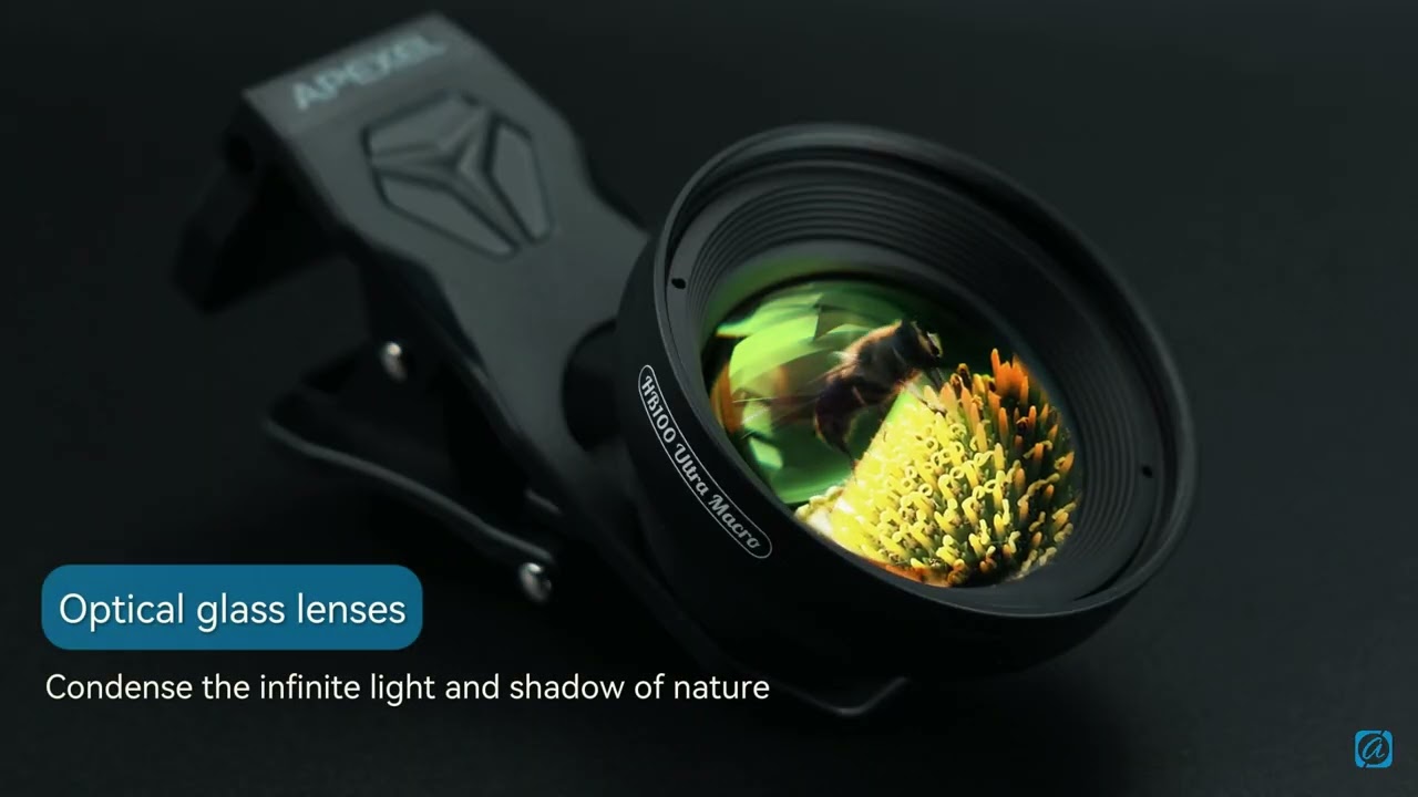 Introducing New Apexel 100mm Ultra Macro Lens with Ultra Sharp Glass