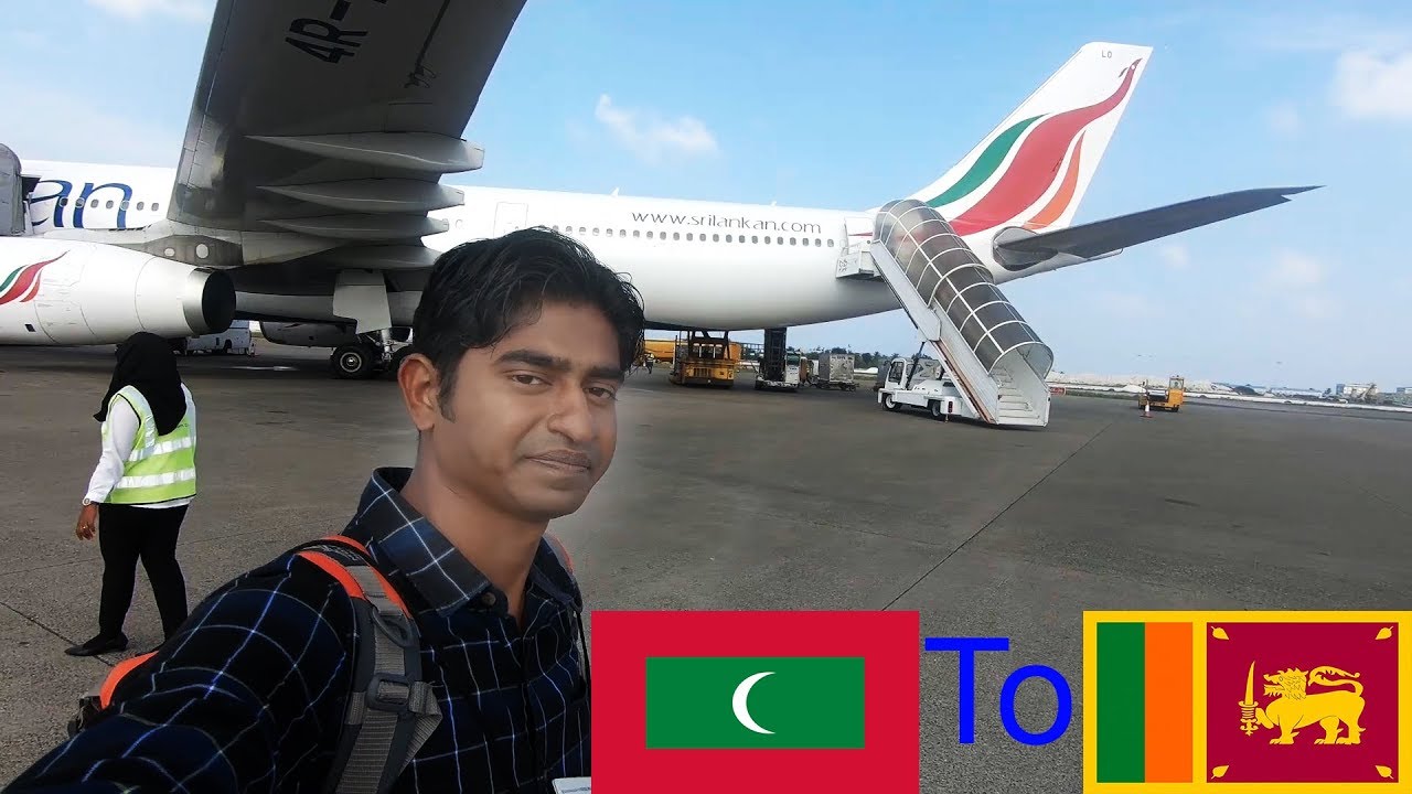 Maldives to Sri Lanka I Srilankan Airlines I Visa process