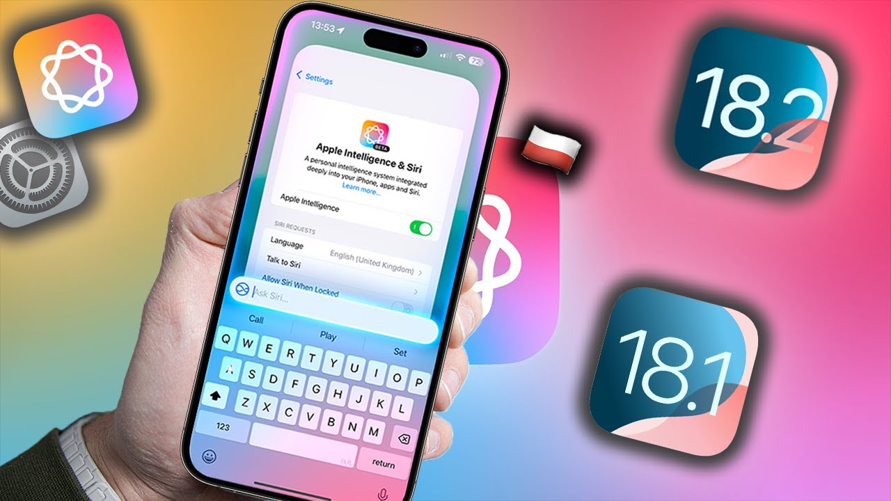 JAK AKTYWOWAĆ I UŻYWAĆ APPLE INTELLIGENCE W POLSCE I EU NA IPHONE IOS 18.1 FUNKCJE! 18.2 18.3 18.4