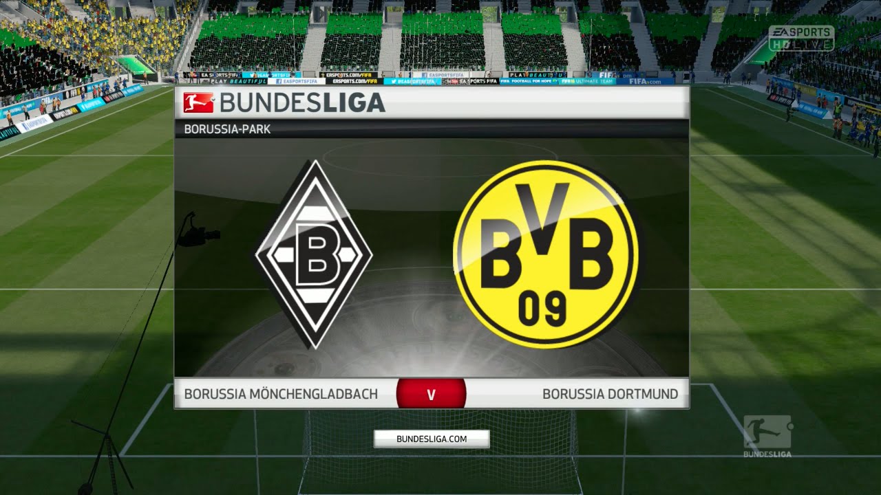 FIFA 16 Demo - Borussia Mönchengladbach vs. Borussia Dortmund @ Borussia Park