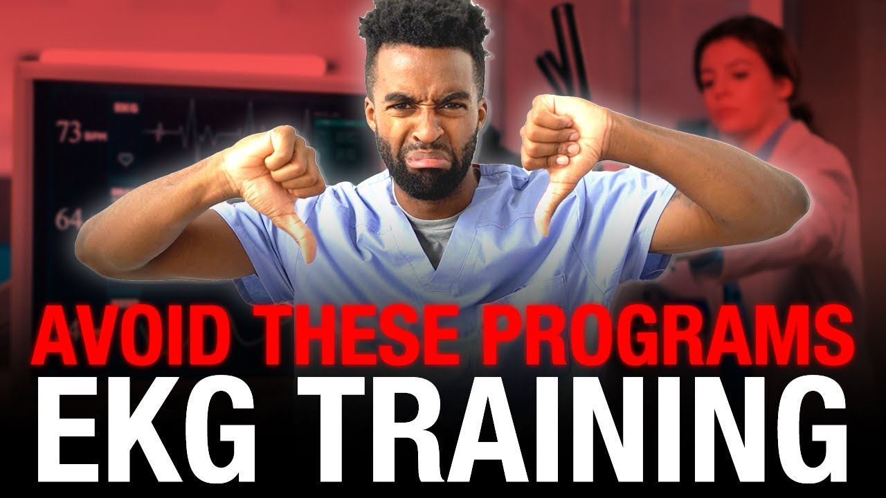 EKG Technician Training - Watch Out For These Red Flags