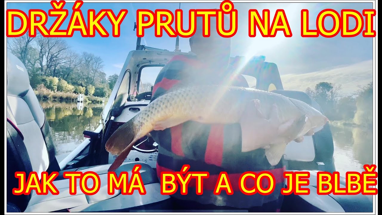 Drž&aacute;ky prutů na lodi a nebo jak to  vypadat m&aacute; a nem&aacute;