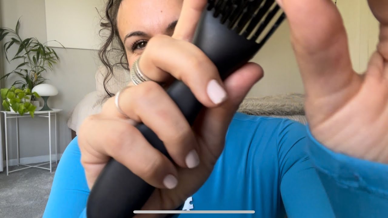 ASMR: Doing Your INVISIBLE Hair 4 Different Ways (Hair Clipping, Hair Brushing, Hand Movements)