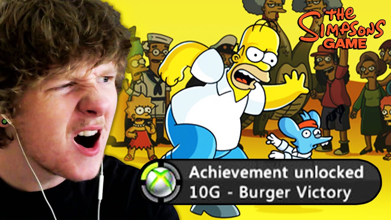 I Earned Every ACHIEVEMENT In The FORGOTTEN Simpsons Game!